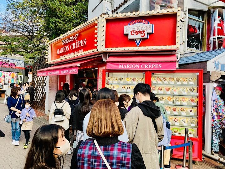 るりゅショップ Marion Crêpes Takeshita Street - Shibuya, Jingūmae, 1-chōme−6−15