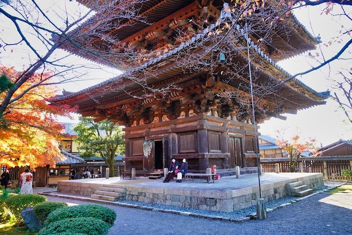 kagoharatathumi）真作/巖谷小波/桃/布袋屋掛軸HJ-811 Hōkan-ji Temple (Yasaka Pagoda) - Kyoto, Higashiyama Ward, 清水