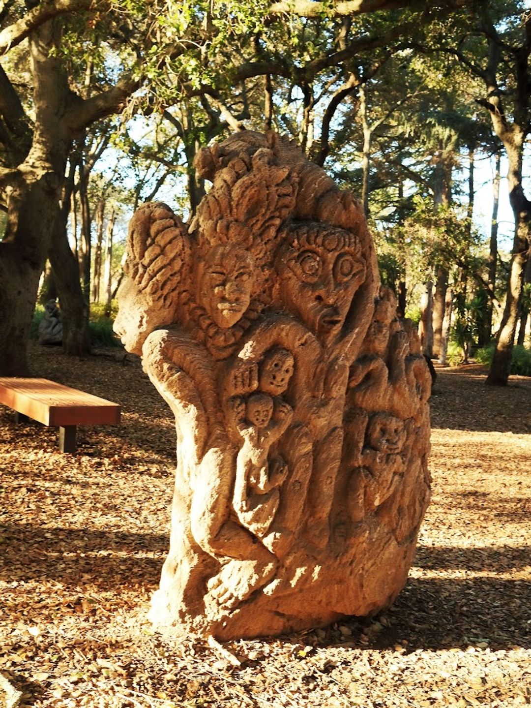Papua New Guinea Sculpture Garden - 476 Lomita Dr, Stanford | Corner