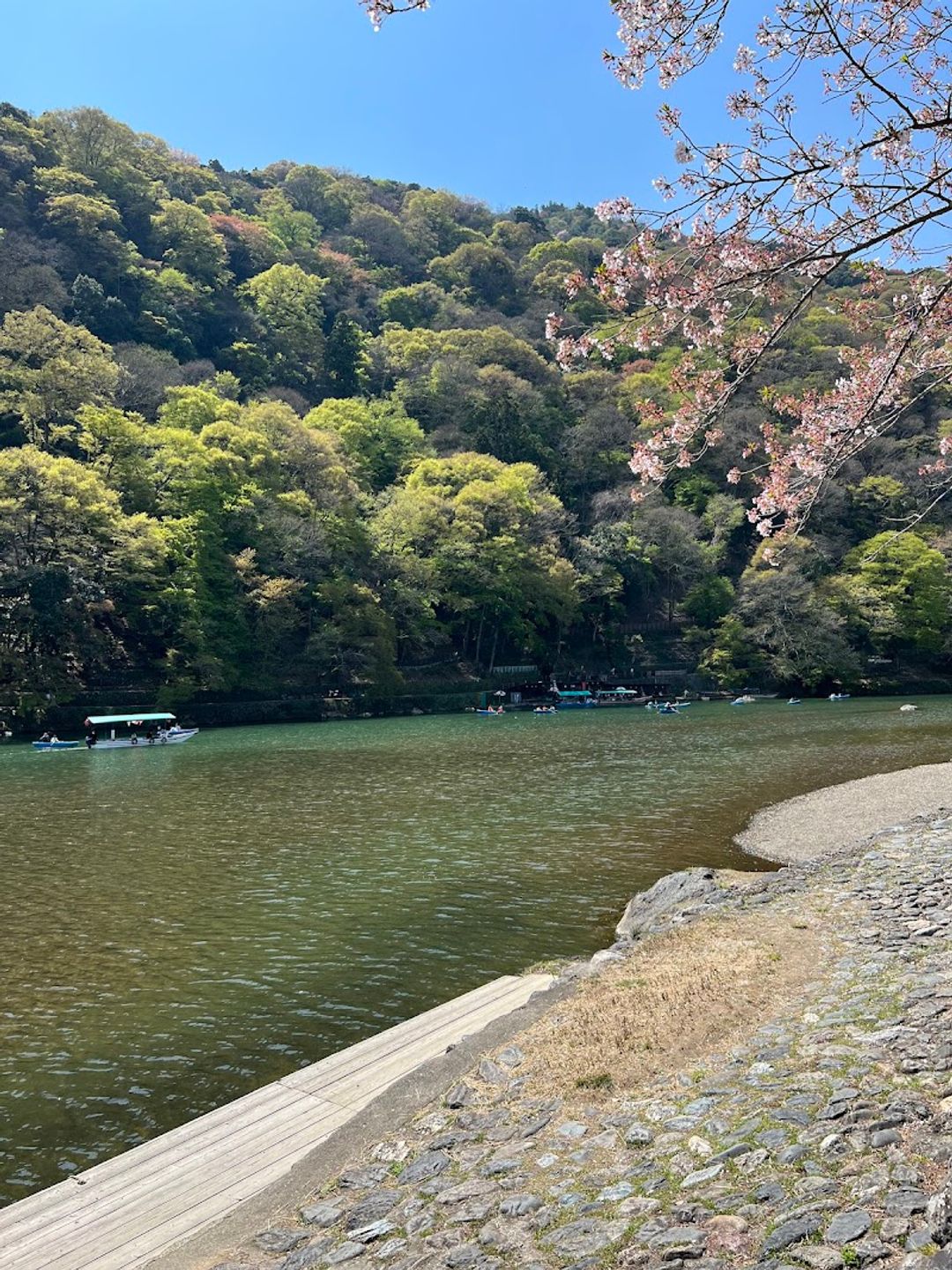 かぬー 1005050お急ぎ Hozugawa River Boat Ride End Point - Kyoto