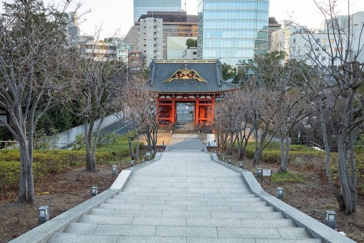 Former Daitokuin Reibyo Somon Gate - 4-chōme-8 Shibakōen, 港区