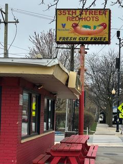 35th Street Red Hots - 500 W 35th St, Chicago | Corner