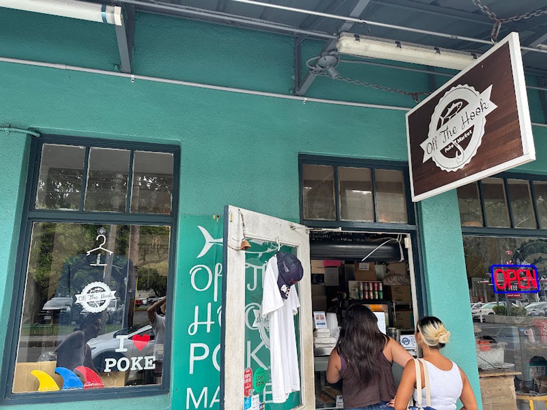 Off the Hook Poke Market - 2908 E Manoa Rd, Honolulu | Corner