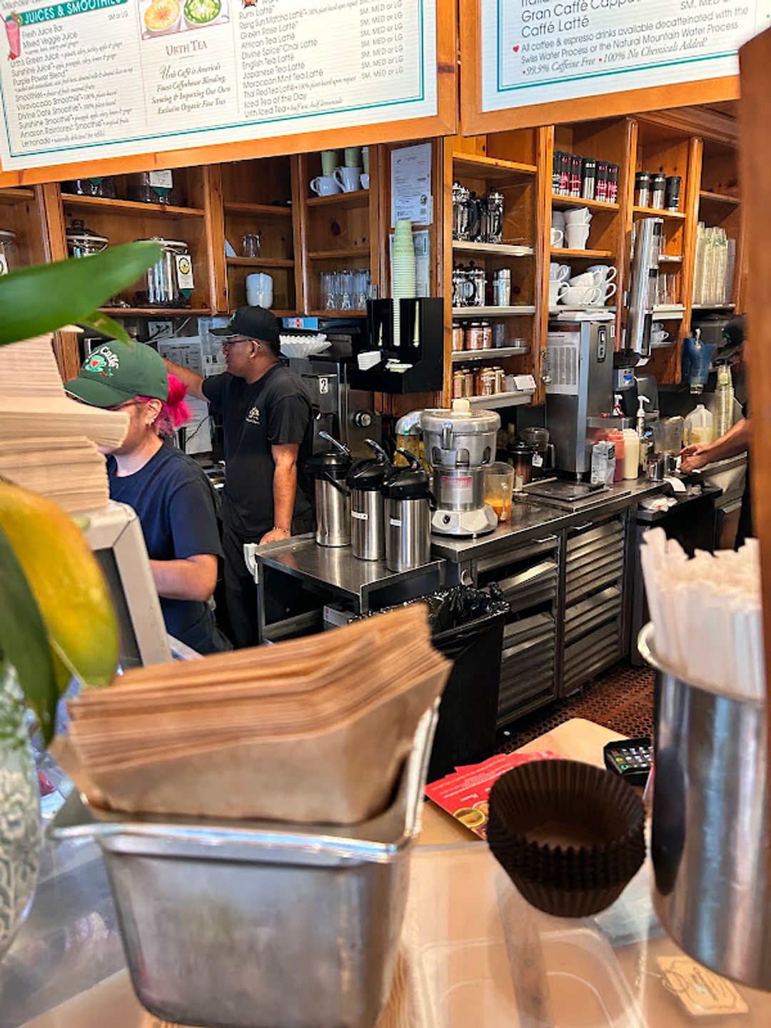 Urth Caffe Melrose - 8565 Melrose Ave, West Hollywood | Corner