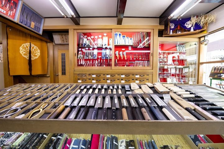 Kanetaka Hamono Knife and Cutlery shop - Kyoto, Nakagyo Ward