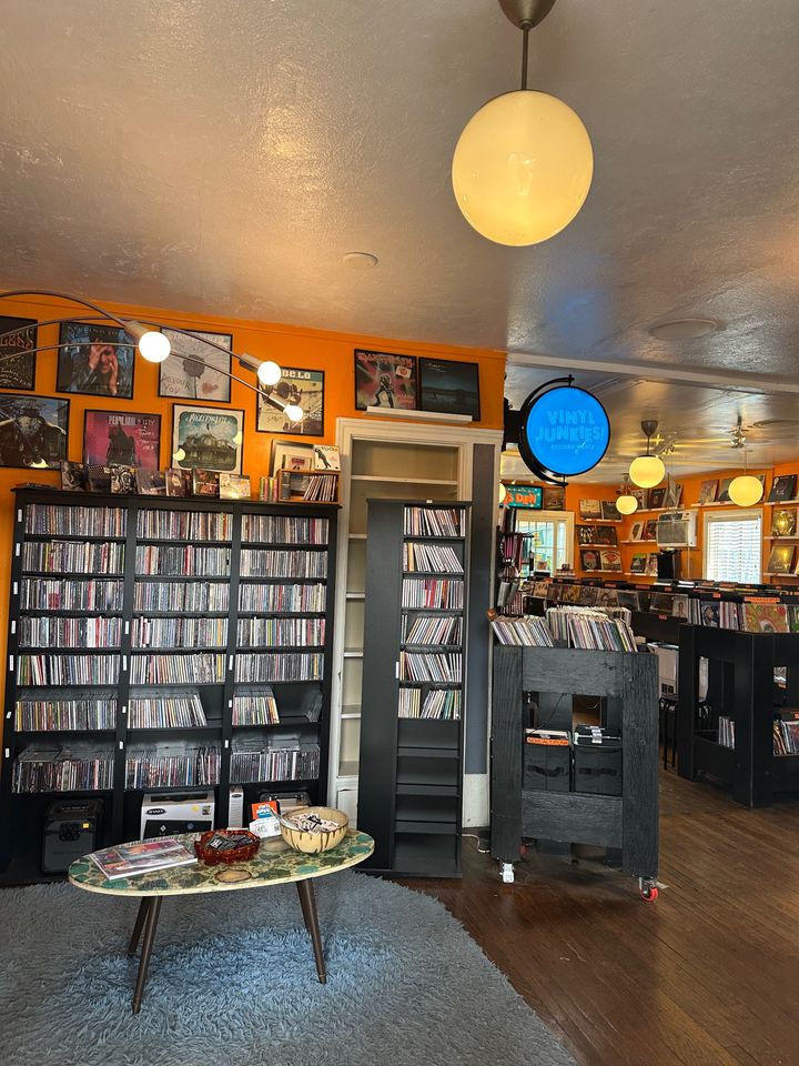Vinyl Junkies Record shack - 2235 Fern St, San Diego | Corner