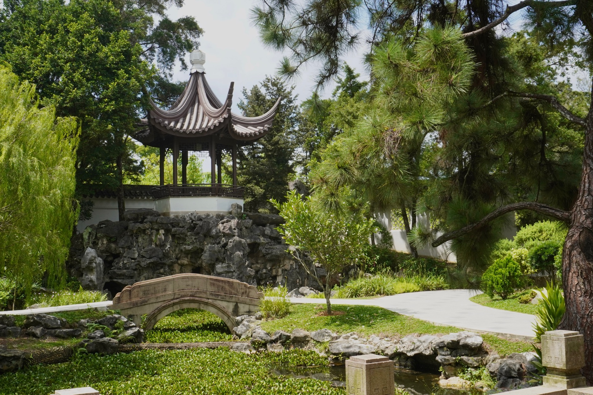 聖道   作       「自然の園」 Japanese Garden - 60 Yuan Ching Road | Corner
