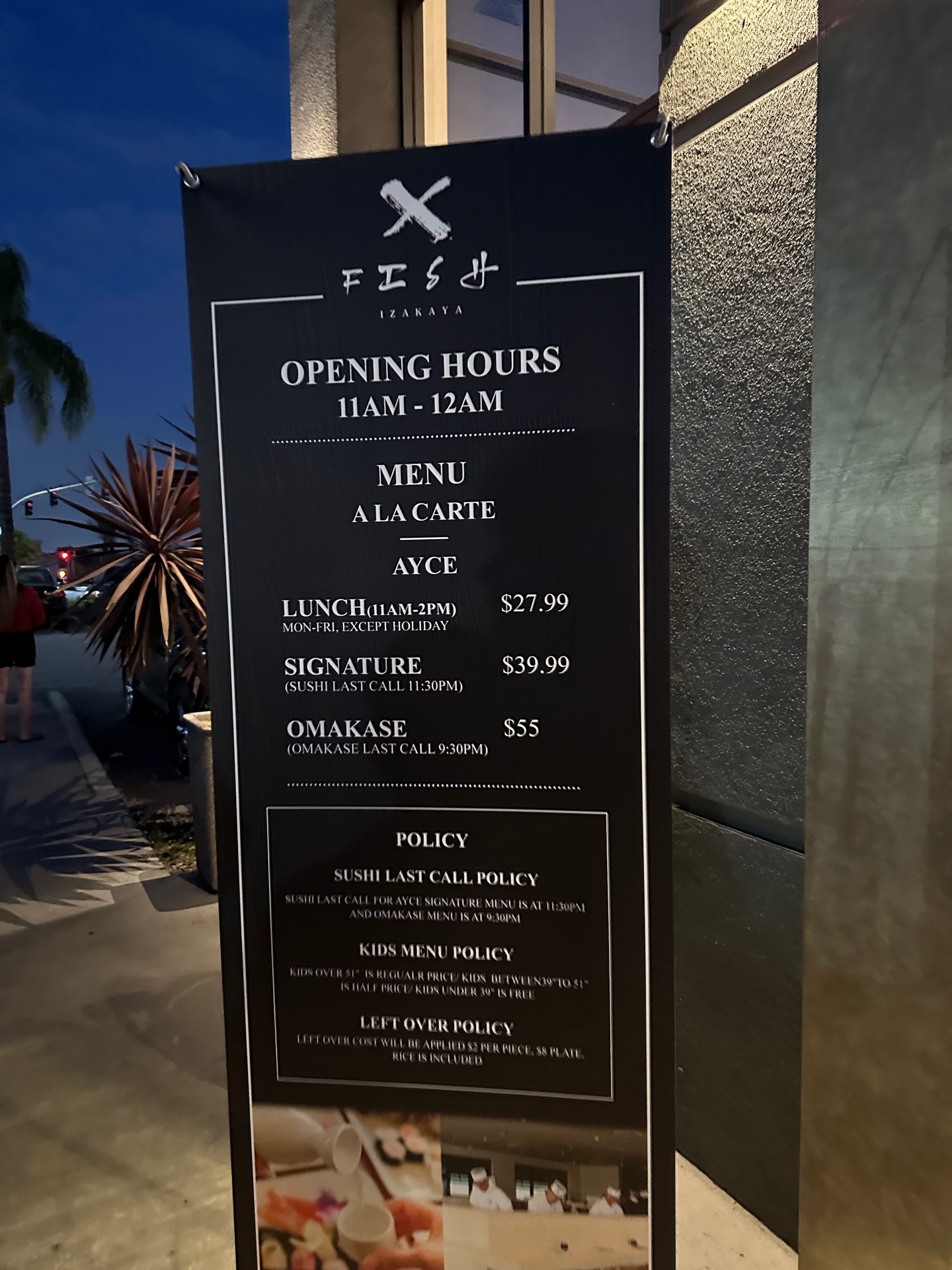 X-Fish Izakaya - Los Coyotes Shopping Center, 5491 Beach Blvd