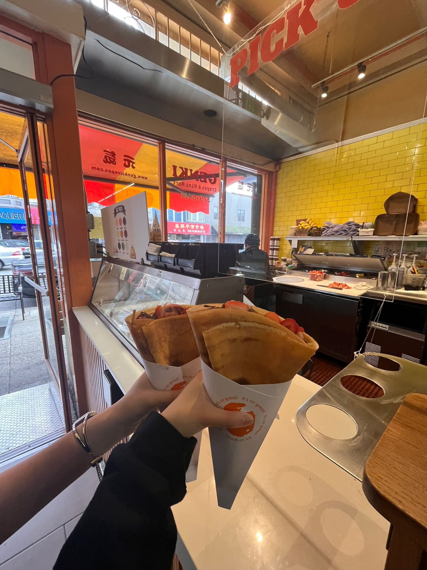 Genki Crepes & Mini Mart - 330 Clement St, San Francisco | Corner