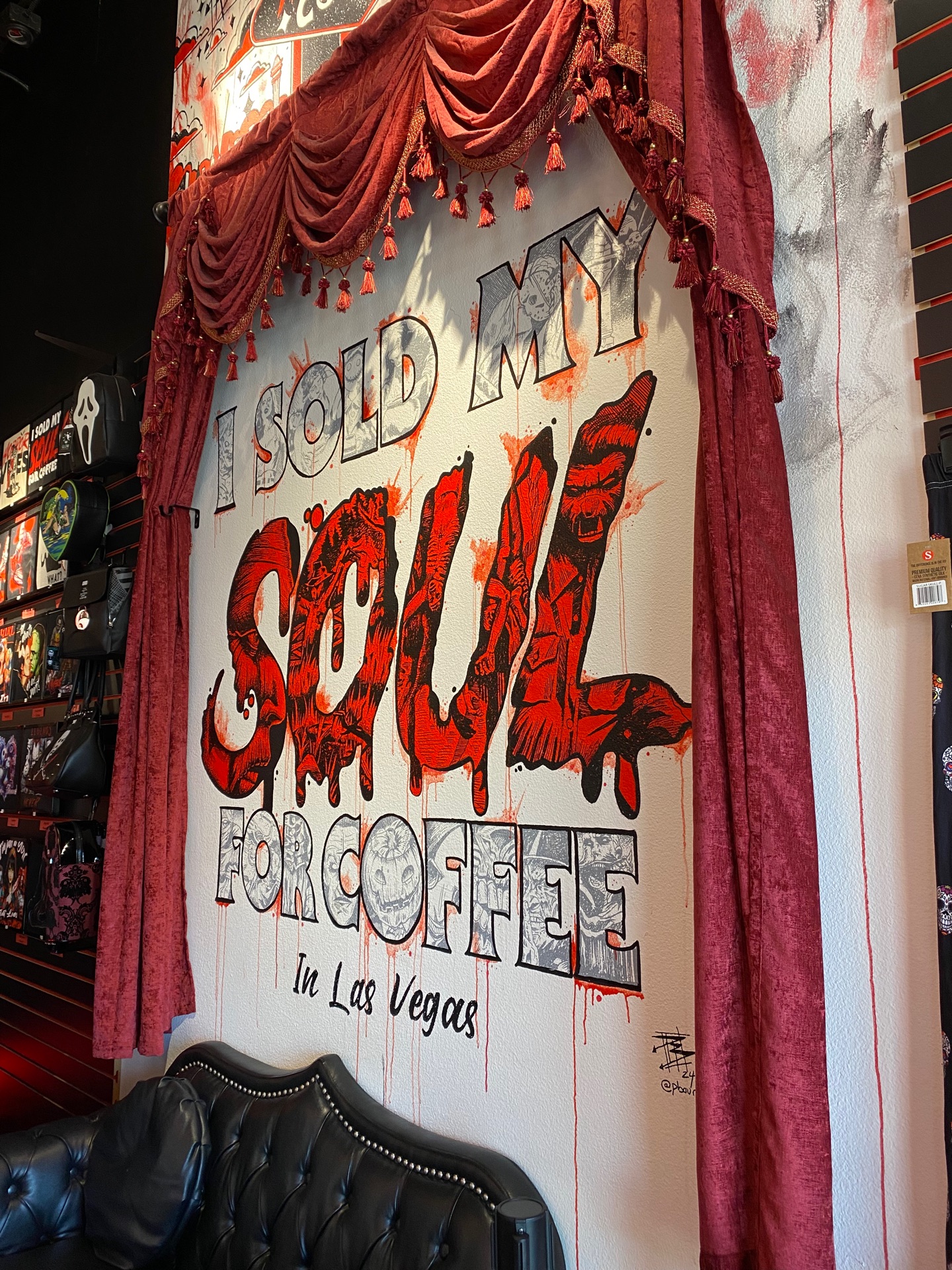 Horror Vibes Coffee - Parking lot, 4480 Paradise Rd # 300, Las